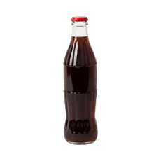 glass cola bottle