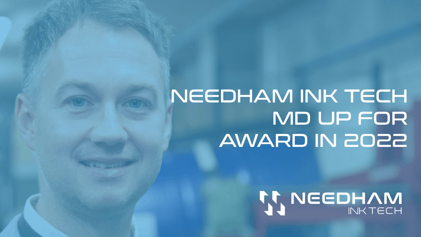 Needham Ink Technologies MD Nominated For Prestigious Award