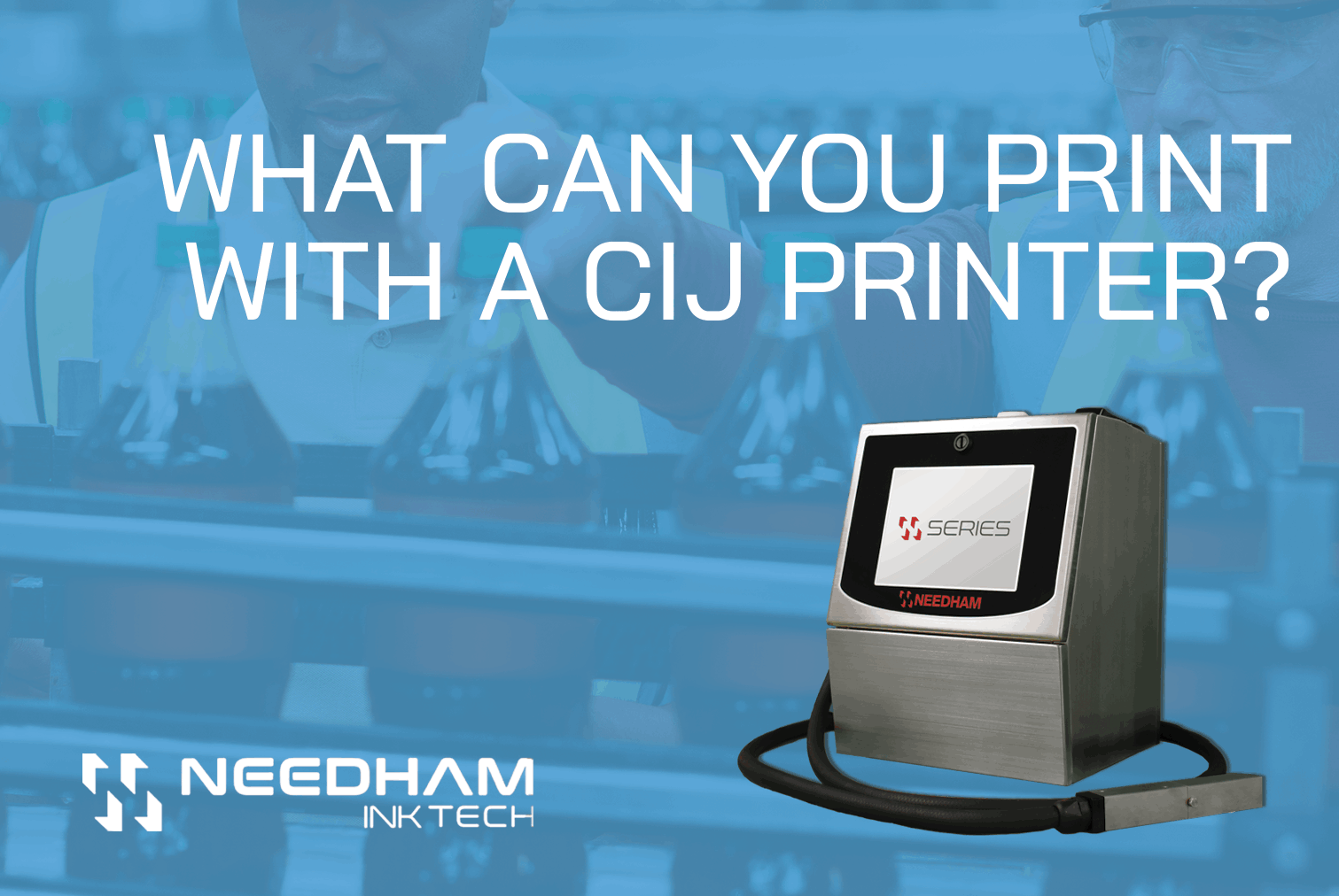 What you can print with a CIJ printer